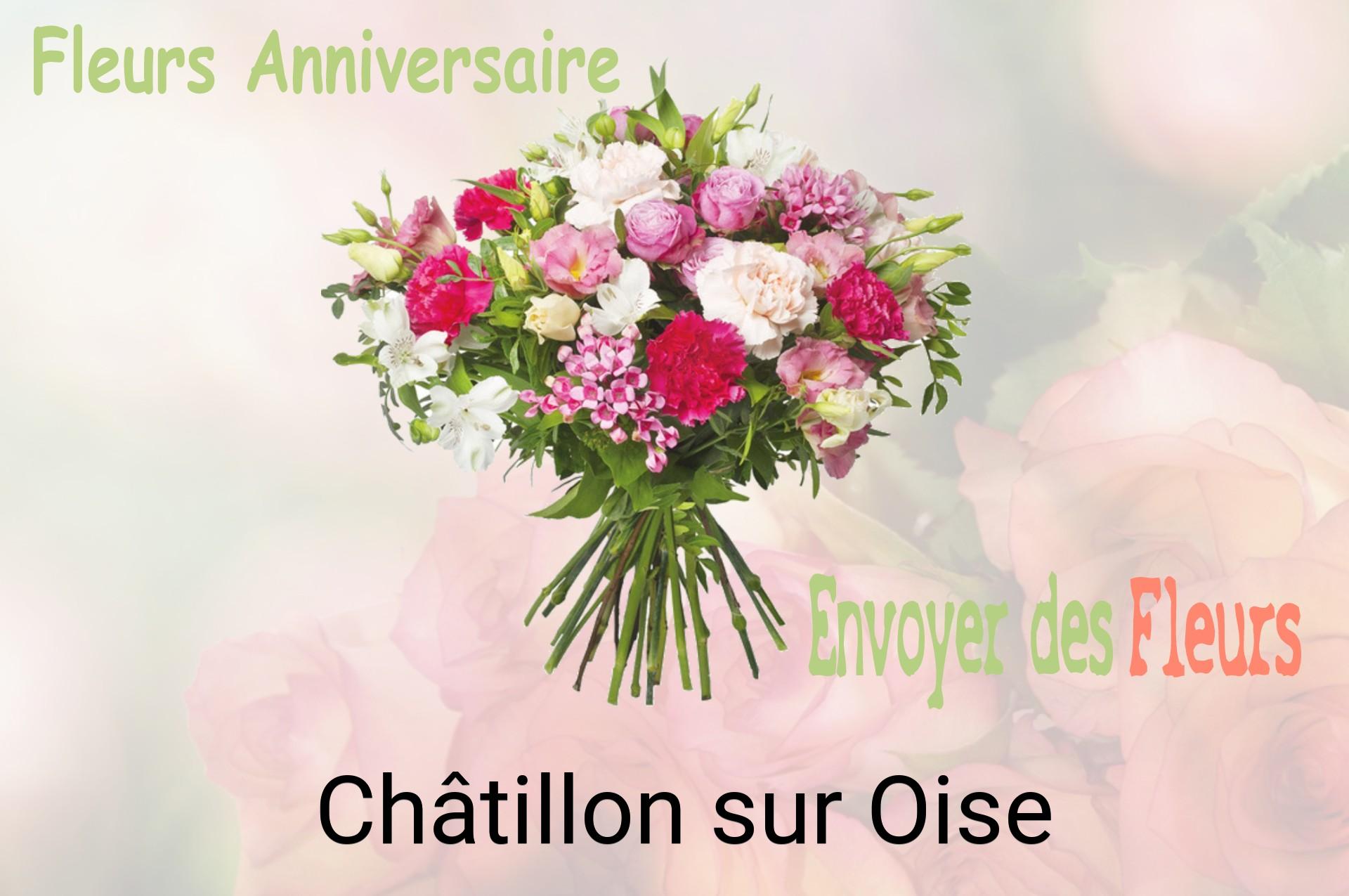 Bouquet de fleurs d’anniversaire livré à Châtillon-sur-Oise