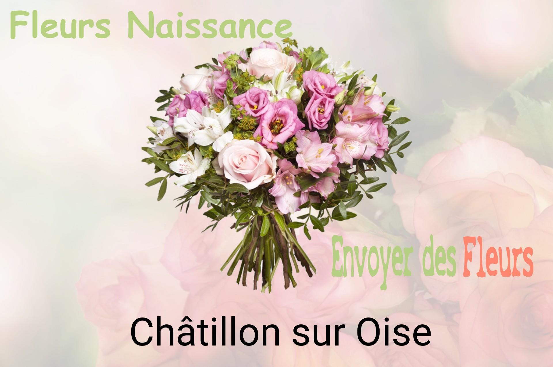 Bouquet de fleurs de naissance livré à Châtillon-sur-Oise
