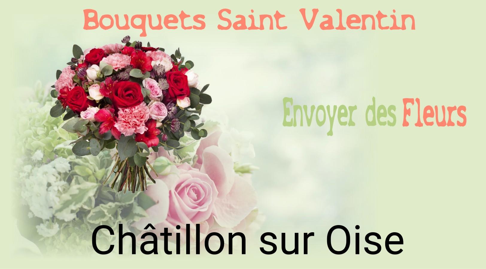 Roses de Saint-Valentin livrées à Châtillon-sur-Oise